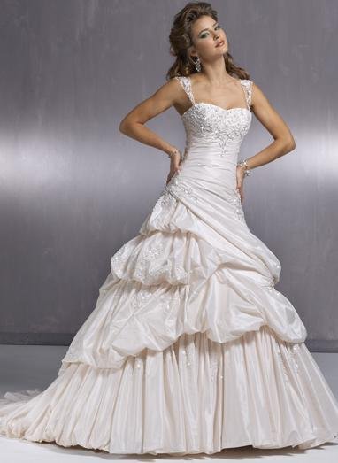 Free Shipping!custom-made wedding dress/evening dress