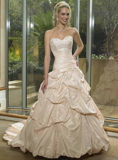 Free Shipping!custom-made wedding dress/evening dress