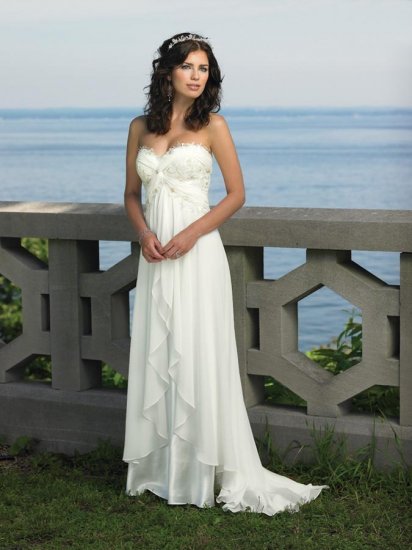 Free Shipping!custom-made wedding dress/evening dress