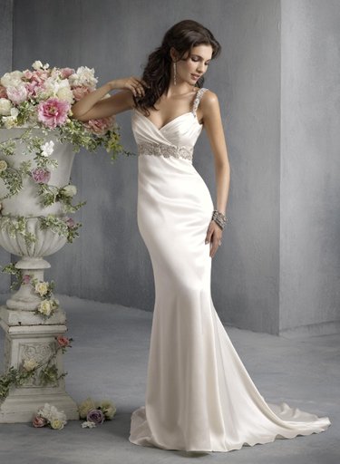 Free Shipping!custom-made wedding dress/evening dress