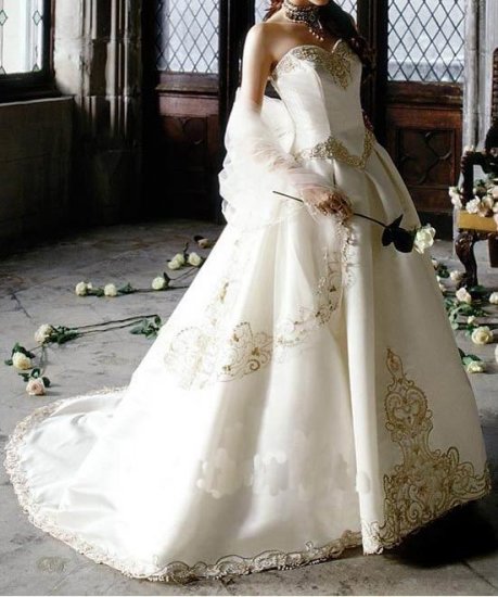 Free Shipping!custom-made wedding dress/evening dress