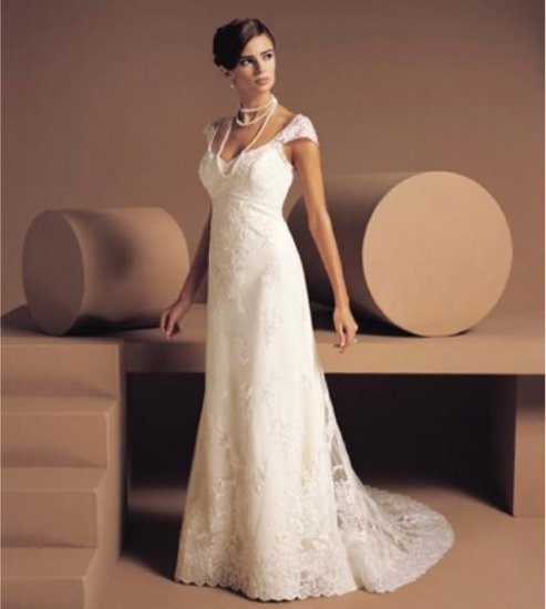 Free Shipping!custom-made wedding dress/evening dress