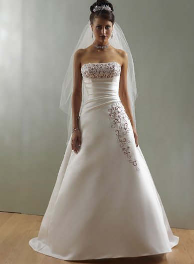 Free Shipping!custom-made wedding dress/evening dress