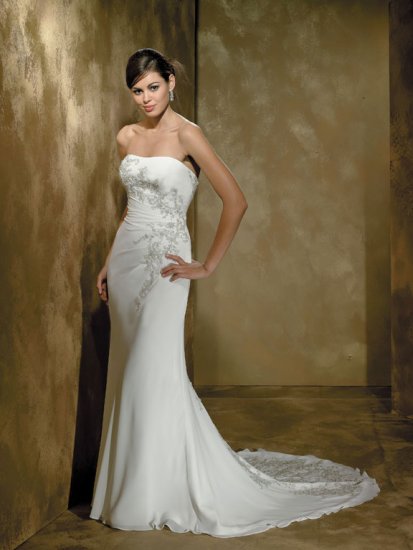 Free Shipping!custom-made wedding dress/evening dress