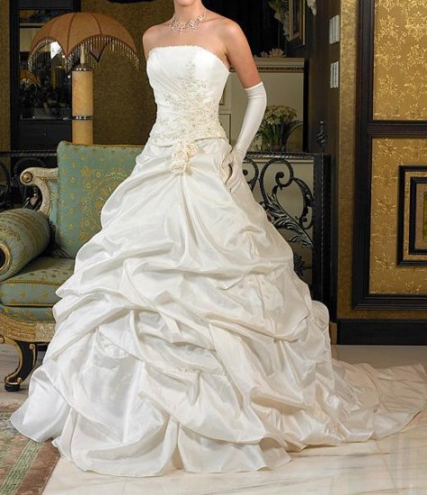 Free Shipping!custom-made wedding dress/evening dress