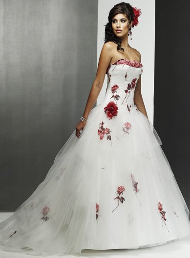 Free Shipping!custom-made wedding dress/evening dress