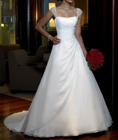 Free Shipping!custom-made wedding dress/evening dress
