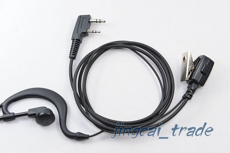 PTT Earpiece for Linton Kenwood Puxing WEIERWEI Wouxun