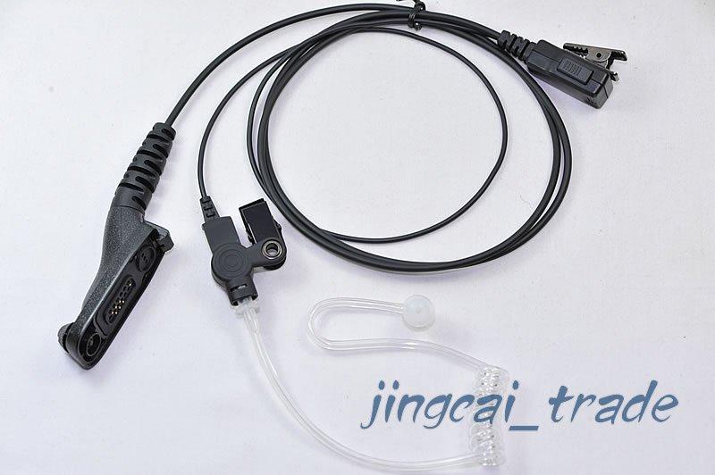 Covert Acoustic Tube Earpiece for Motorola Radio XiR-P8260 XPR-6550 DP-3600