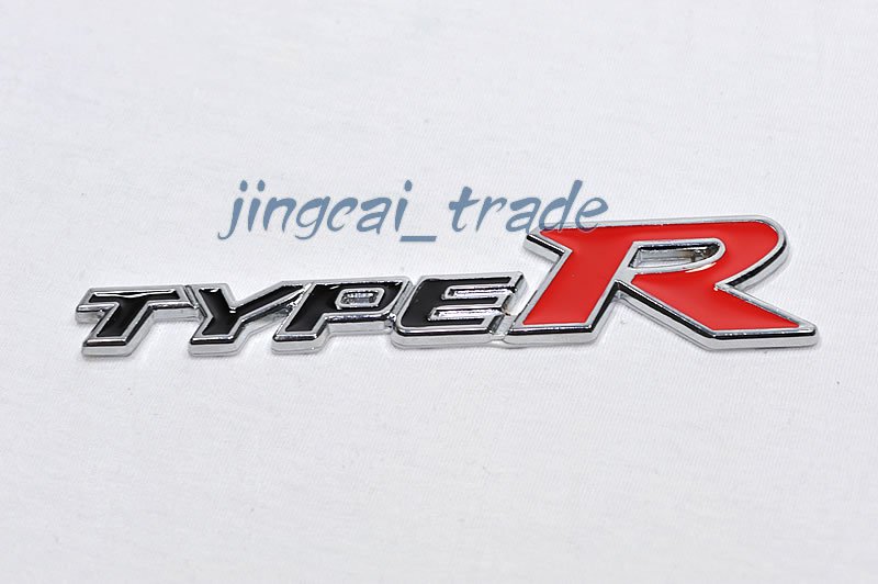 Honda accord type r aluminum badge #5