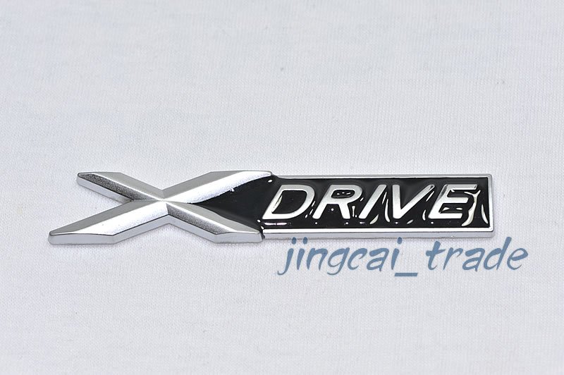 XDrive Racing 3D Car Auto Emblem Badge Sticker Decal Metal Self-Adhesive for BMW