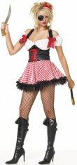 3 Piece Pirate Wench Costume