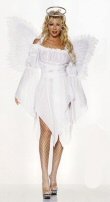 Chiffon Angel Peasant Top Dress