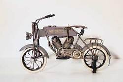 SimpleYears Motorcycle Grey early 1900's grey. rear wheel stand JL106