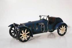 SimpleYears Blue race car w/white spoke wheels JL111-2