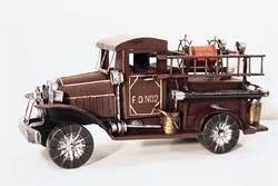 SimpleYears Brownish fire truck F.D. NO.2 Ladder & hose JL911