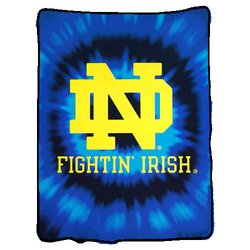 Notre Dame Irish Royal Plush Raschel NCAA Blanket Nor5NDIrish-800Series