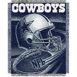Dallas Cowboys Triple Woven Jacquard NFL Throw Nor1Dal-019Series