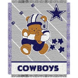 Dallas Cowboys Triple Woven Jacquard NFL Throw Nor1Dal-044Baby
