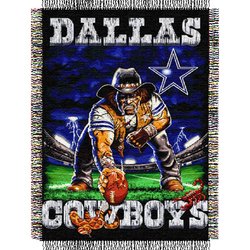 Dallas Cowboys Triple Woven Tapestry NFL Throw Nor1Dal-051TPS