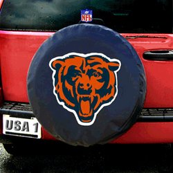 Chicago Bears NFL Spare Tire Cover by Fremont Die (Black) Fmt1TC-Chi-98401