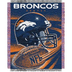 Denver Broncos Triple Woven Jacquard NFL Throw Nor1Den-019Series