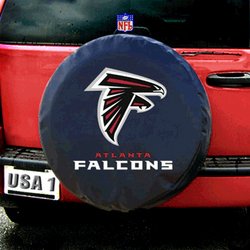 Atlanta Falcons NFL Spare Tire Cover by Fremont Die (Black) Fmt1TC-Atl-98420