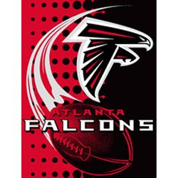 Atlanta Falcons Royal Plush Raschel NFL Blanket Nor1Atl-800Flash