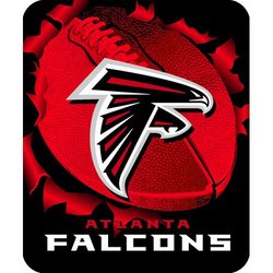 Atlanta Falcons Royal Plush Raschel NFL Blanket Nor1Atl-703Burst