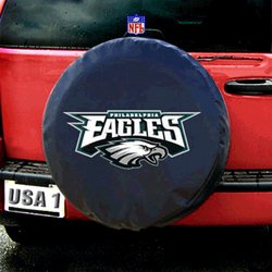 Philadelphia Eagles NFL Spare Tire Cover by Fremont Die (Black) Fmt1TC-Phi-98417