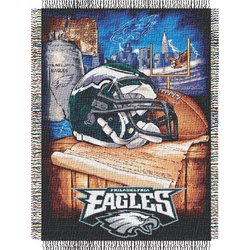 Philadelphia Eagles Woven Tapestry NFL Throw Nor1Phi-051HFA