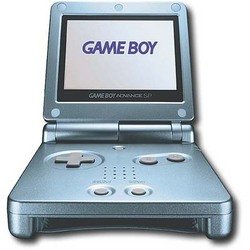 GBA SP System Pearl Blue AGTSPBA