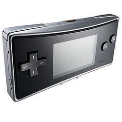 Gameboy Micro Silver Black FP OXYSEBA