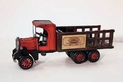 SimpleYears Red cab rack truck 10 wheeler JL313