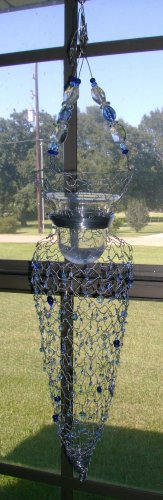 Chicken WIre Candle Lantern