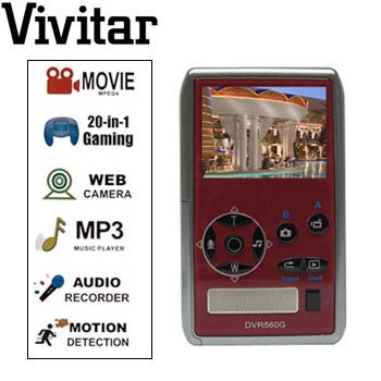 VIVITAR® 5.0MP DIGITAL CAMERA & MULTI-MEDIA DEVICE
