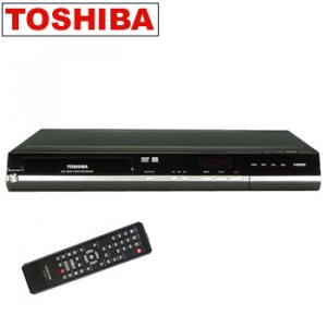 TOSHIBA® DVD RECORDER WITH 1080p UPCONVERSION