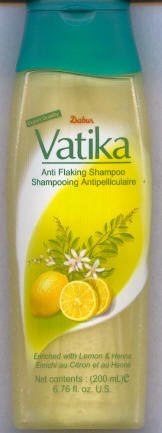 Dabur Vatika Anti Flaking Shampoo 400mL Anti Dandruff Henna and Lemon