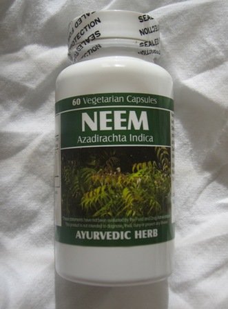 Neem Vegetarian Capsules 500mg | Neem Azadirachta Indica