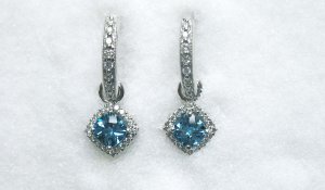 Blue Tourmaline Ear Drops