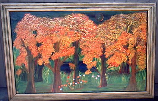 Forest in Orange
