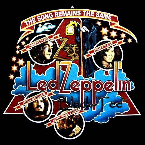 LED ZEPPELIN TEE CLASSIC ROCK T SHIRT Size L / D76