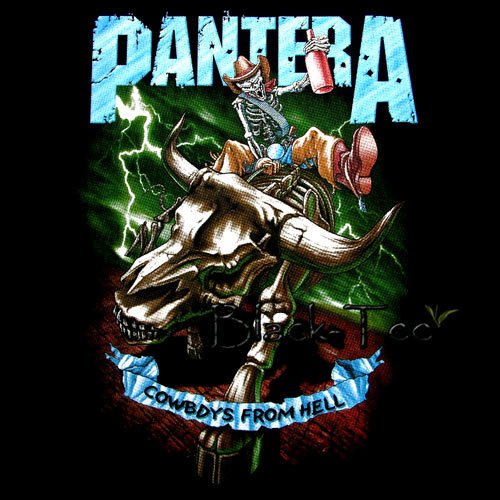 PANTERA COWBOYS HEAVY METAL TEE T SHIRT Size S / D80