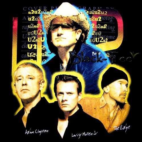 U2 BLACK ROCK TEE T SHIRT BAND SIZE S / D88