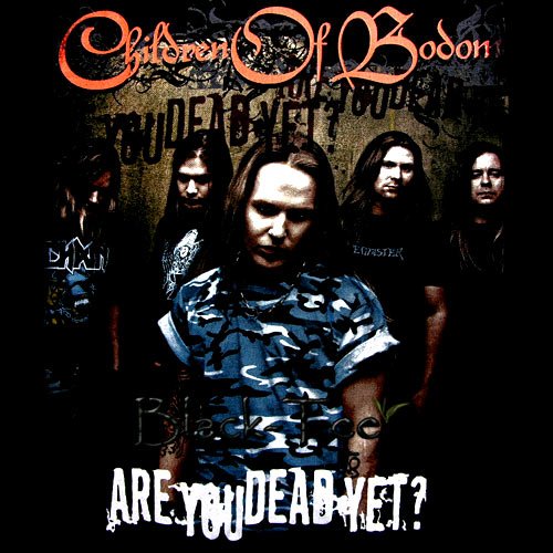 CHILDREN OF BODOM METAL T SHIRT R U DEAD YET? Size XL / D66
