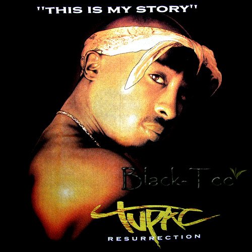 TUPAC SHAKUR HIP-HOP RAP TEE T SHIRT 2PAC Size M / D87