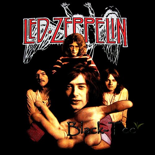 LED ZEPPELIN CLASSIC ROCK TEE T SHIRT SIZE L / D77