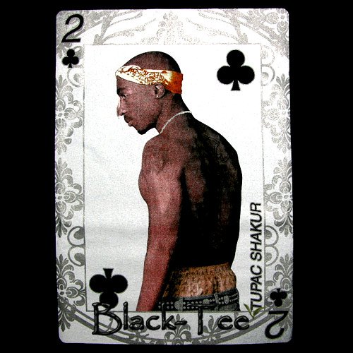 TUPAC SHAKUR RAP HIP-HOP TEE T SHIRT 2PAC Sz. M D86