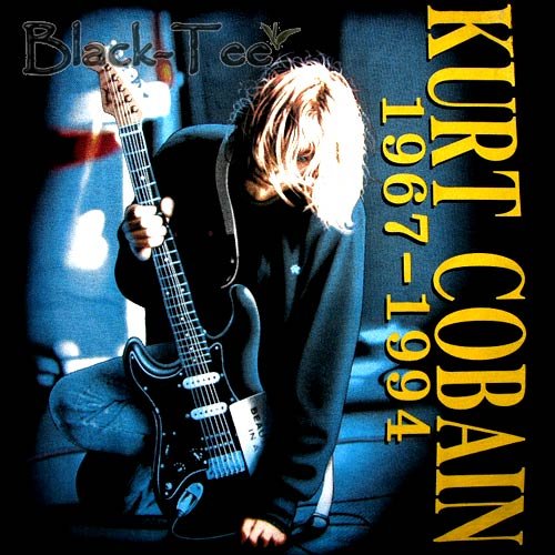 KURT COBAIN : NIRVANA ROCK TEE T SHIRT SIZE M / F07