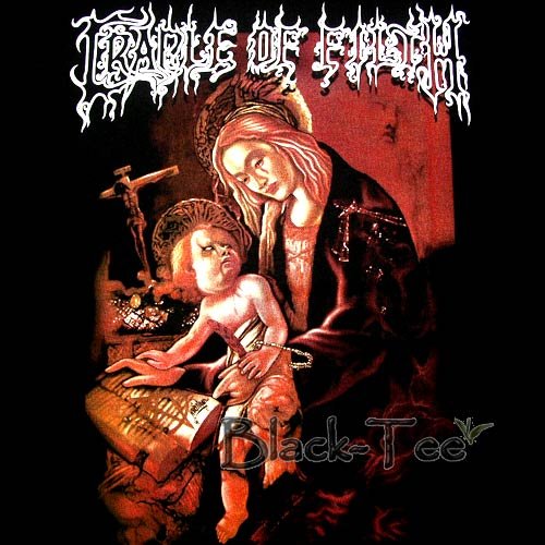 CRADLE OF FILTH HEAVY METAL TEE T SHIRT SIZE L / F15